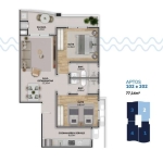 Venda | Apartamento 2 dormitórios + 1 vg