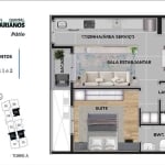 Venda | Carianos | Apartamento 1 suíte