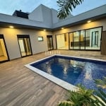 Casa Térrea em Indaiatuba, Condomínio Maria José com 3 suítes - 190 m²