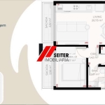 Apartamento à venda com 2 dormitórios sendo 1 suíte no Teahupoo Santa Mônica