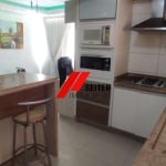 Apartamento 2 dormitorios semimobiliado para locação centro