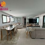 Alugo Apartamento no Resort Le Parc mobiliado e decorado com 142m2, 3 suítes, 2 vagas de garagens, com total infraestrutura - Patamares - Salvador/Ba.