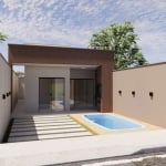 Casa NOVA a venda 2/4, piscina. Não financia, consulte condições de pagamento. Localizada no Villarejo- Praia de Arembepe