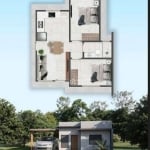 Casa com 2 dormitórios à venda, 45 m² por R$ 245.000,00 - Loteamento Parque Recreio - São Leopoldo/RS