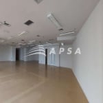 VITAL BRAZIL,  SALA COMERCIAL COM 225M², PISO FRIO, VÃO LIVRE, DOIS BANHEIROS, AR CENTRAL, DUAS VAGA