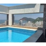 Cobertura Penthouse para Locação, piscina, churrasqueira nas Astúrias, Guarujá, SP