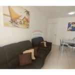 Apartamento para Locação, Frente ao Mar com 3 dormitórios, 86 m² por R$ 5.500 - Asturias - Guarujá/SP