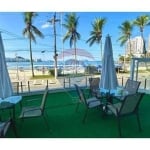 Apartamento para Locação, Frente ao Mar com 3 dormitórios, 86 m² por R$ 5.500 - Asturias - Guarujá/SP