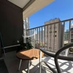 Studio novo, 25 m2,  1 suíte, varanda, sem vaga, para locação, Pinheiros.