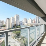 Apartamento tipo estúdio, novo, 36 m2, 1 quarto, varanda, sem vaga, para venda, Pompéia.