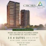 Apartamento alto luxo com 270m², 4 suítes, varanda gourmet com 39m², 3 ou 4 vagas e lazer premium em localização privilegiada no Centro da cidade!