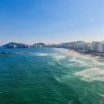 Apartamento FRENTE AO MAR na praia das Pitangueiras em Guarujá