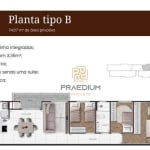 Apartamento com 3 dormitórios à venda, 84 m² por R$ 589.000 - São Pedro - São José dos Pinhais/PR