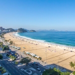 Magnífica cobertura em Copacabana - Frontal Mar 4 suítes