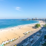 Magnífica cobertura em Copacabana - Frontal Mar 4 suítes