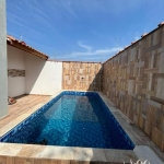 LINDA CASA DE ALTO PADRÃO NA PRAIA COM PISCINA E CHURRASQUEIRA