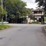 Terreno com 410m2, no Parque Itaguaçu da Cantareira, pouco aclive, árvores parcialmente removidas.