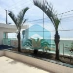 Apartamento em Mongaguá, 3 dormitórios, andar alto frente Mar.