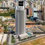 Apartamentos com 3 suítes á venda, bairro Bosque da saúde, Cuiabá-MT