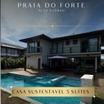 Casa 5 suítes PORTEIRA FECHADA em Praia do Forte no Ilha dos Pássaros