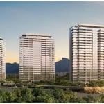 Apartamentos alto padrão 181m² com 4 quartos com suítes, varanda gourmet com vista para o Golf na Barra da Tijuca