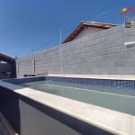 Casa em condomínio com 2 dormitórios e piscina à venda, por R$ 295.000 - Cibratel II - Itanhaém/SP