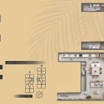 Apartamento Duplex à venda, 127 m² por R$ 2.172.116,02 - Cacupé - Florianópolis/SC