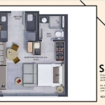 Studio à venda, 31 m² por R$ 600.000,00 - Estreito - Florianópolis/SC