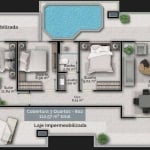 Cobertura com 3 dormitórios à venda, 112 m² por R$ 1.320.000,00 - Carvoeira - Florianópolis/SC