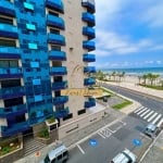 Apartamento 02 dormitórios com vista mar!!! prédio frente mar! Vila tupi