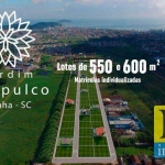 Terreno à venda, 550 m² por R$ 495.000,00 - Nossa Senhora de Fatima - Penha/SC