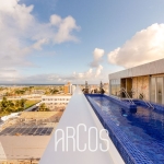 Apartamento no Grand Smart Residence, Coroa do Meio, a poucos passos da praia