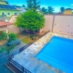 Excelente casa duplex em terreno inteiro com quintal, área gourmet e piscina, 6 quartos, 403 m² - venda ou aluguel - Jardim Mariléa- Rio das Ostras/RJ