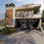 Casa à venda em Paulínia, Parque Brasil 500, com 4 suítes, com 305 m², Residencial Santorini