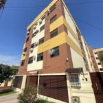 Apartamento 02 dormitórios com sacada e churrasqueira e garagem