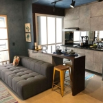 APARTAMENTO 1 DORMITÓRIO, 1 VAGA, MOBILIADO 50 M² - BROOKLIN - SÃO PAULO