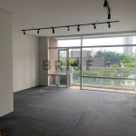 SALA COMERCIAL PARA LOCAÇÃO NO BROOKLIN, 40 M², VARANDA, LAVABO E UMA VAGA.