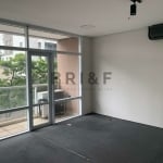 SALA COMERCIAL PARA LOCAÇÃO NO BROOKLIN, 40 M², VARANDA, COPA, LAVABO E UMA VAGA.