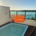 LIVE VENDE: Linda Cobertura linear 3 quartos com lazer, 3 vagas em Charitas, Niterói por R$ 2.200.000,00