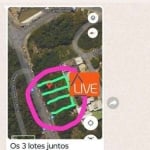 Live vende 3 lotes em aclive, lotes 26, 27, 28