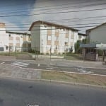 Apartamento com 2 dormitórios, living, banheiro social, cozinha, área de serviço em condomínio fechado com porteiro eletrônico e portaria 24 hs.