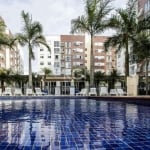 APARTAMENTO 02 DORMITÓRIOS |   &lt;BR&gt;&lt;BR&gt;Apartamento com área privativa de 57,99 m², com 02 dormitórios sendo 01 suíte, semi mobiliado,  living com 02 ambientes, cozinha com churrasqueira e 