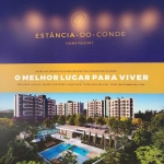 O RESIDENCIAL ESTÂNCIA DO CONDE, POSSUI UM CONCEITO INOVADOR DE MORADIA, SÃO APARTAMENTOS COM 2 DORMITÓRIOS, SALA, COZINA, BANHEIRO. OS APARTAMENTOS TÉRREOS POSSUEM GARDEM, O CONDOMINIO COM TODA INFRA