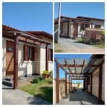 Casa de 104m2, em terreno de 10 x 30m.Alugo anual ou Vendo!&lt;BR&gt;Na Praia Estrela do Mar.&lt;BR&gt;Possui vaga para até 4 carros, com pátio privativo.&lt;BR&gt;Composta por sala de estar/jantar, c