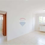 Apartamento À Venda,1 Quarto com armário modulado,1 Banheiro Social, Sala, Cozinha e 01 vaga de Garagem Coberta.