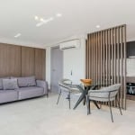 Apartamento mobiliado com 1 quarto no Batel - J8