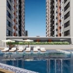 Apartamentos de 3 quartos  sendo 1 Suíte, tem   75,91m2, privativos na planta Bairro Cordeiros -SC