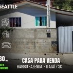 Casa para Venda em itajaí  bairro fazenda Aceita Financiamento Bancário