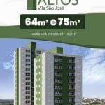 Apartamento para Venda em Taubaté, Vila São José, 3 dormitórios, 1 suíte, 2 banheiros, 1 vaga