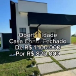 Imperdível - Casa térrea, Condomínio fechado em São José dos Campos